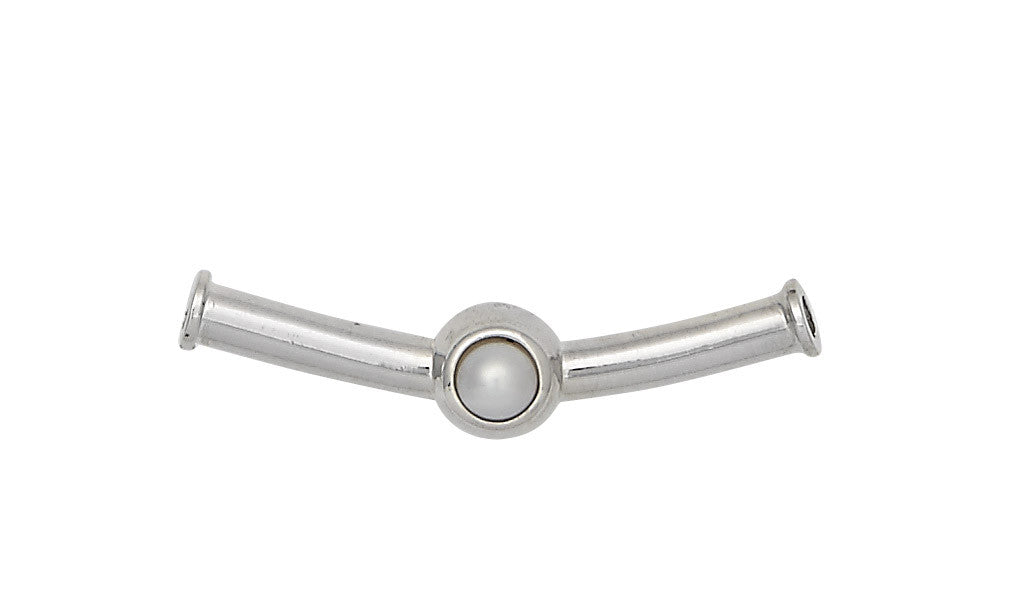 Sterling Silver Cape Cod Birthstone Slide For Necklace (June)