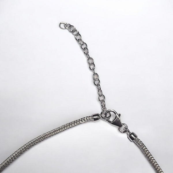 Sterling Silver & Turquoise Triple Starfish Necklace