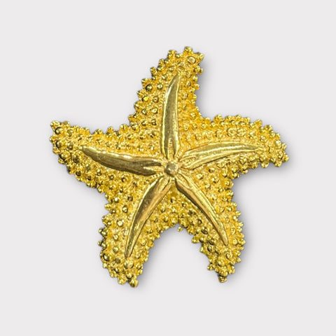 Vermeil Starfish Slide