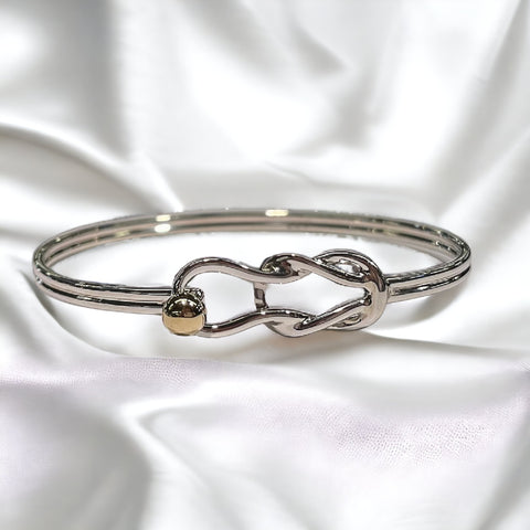 The Bracelet Sailors Knot - 14K Yellow Gold Ball