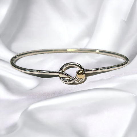 14K & Sterling Silver Beach Knot Bracelet