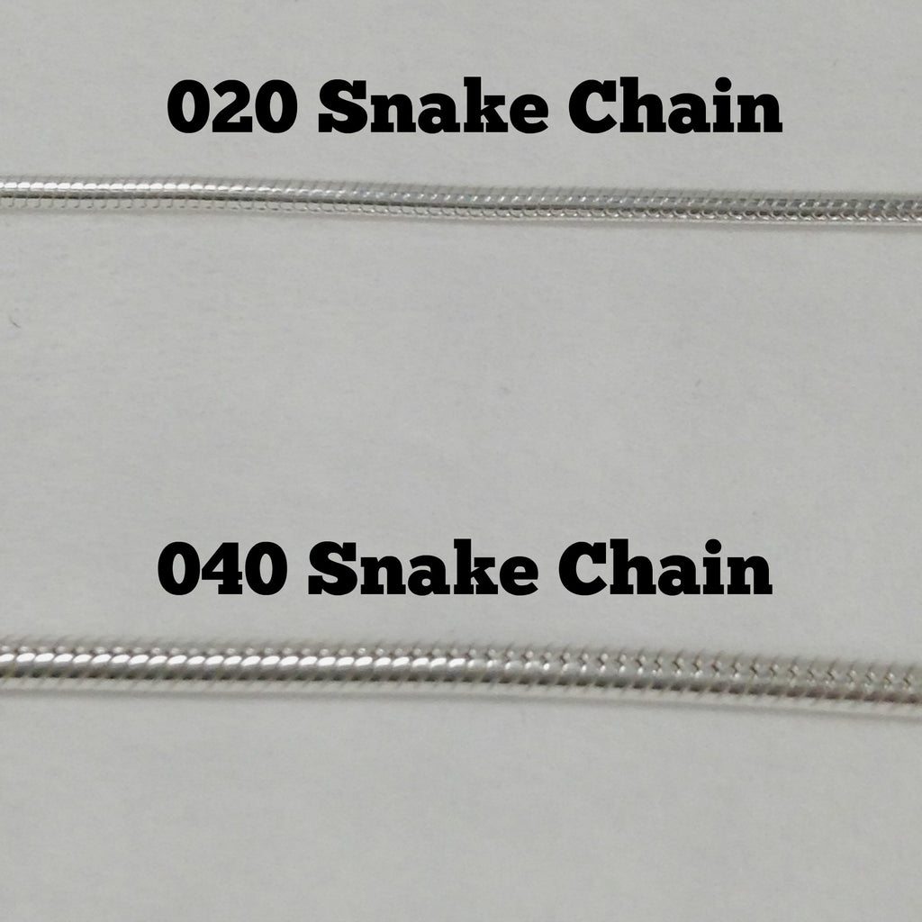 Sterling Silver Snake Chain 040