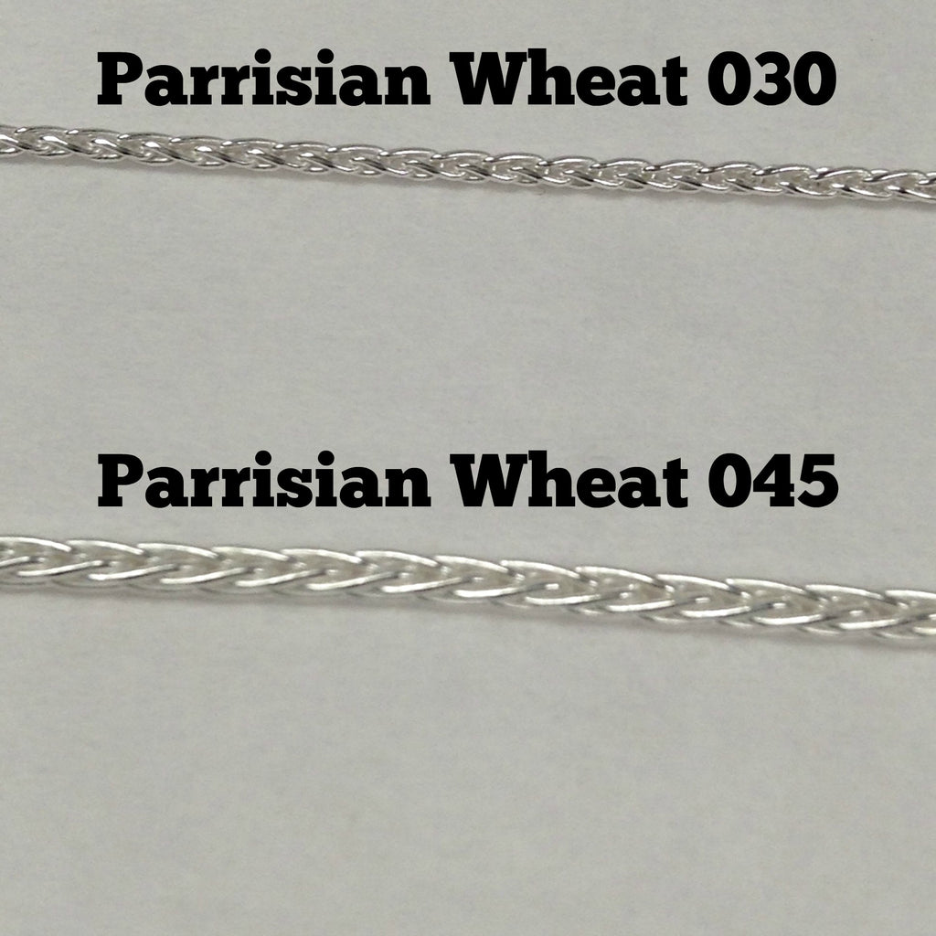 Sterling Silver Parrisian Wheat 045